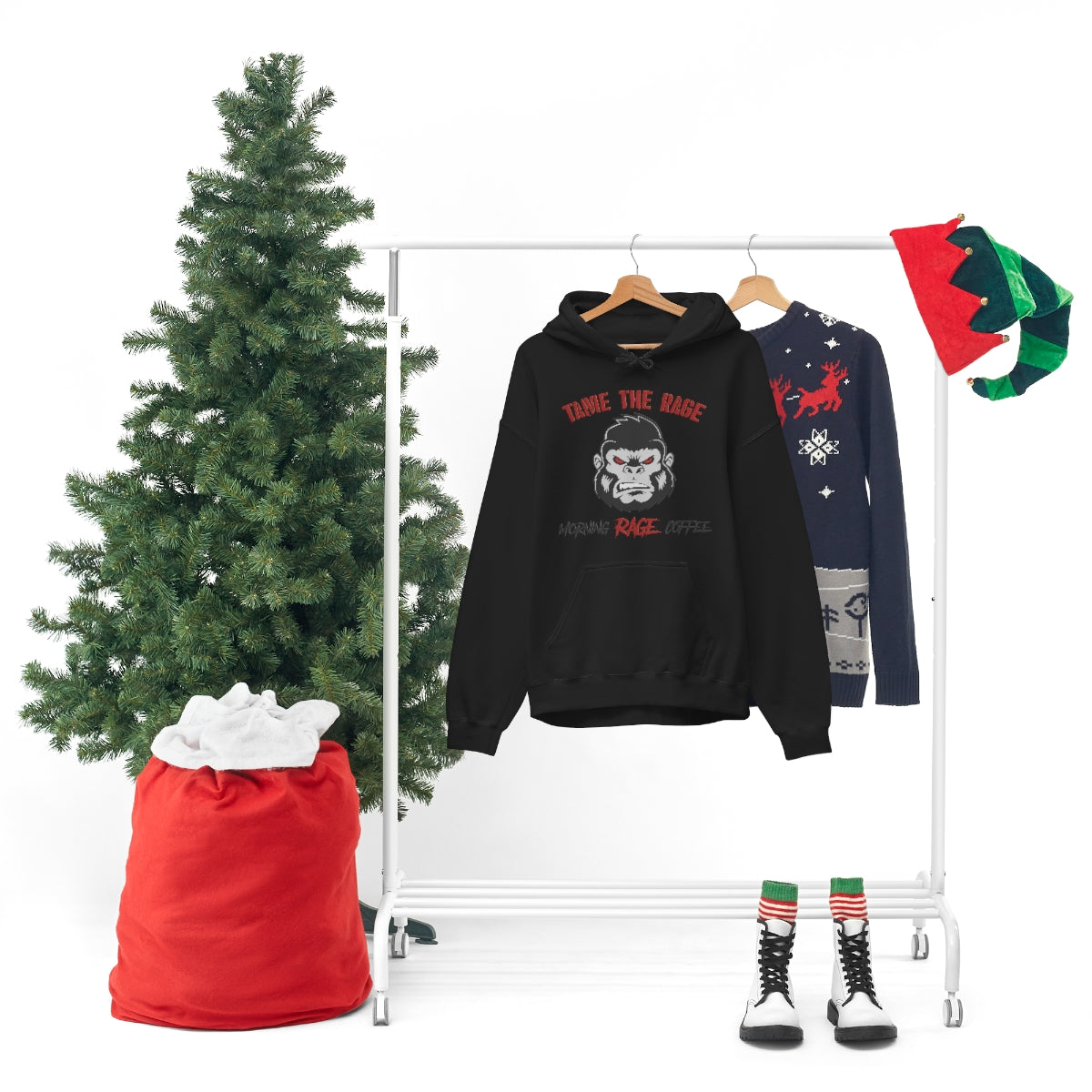 Ragin' Rick Hooded Sweatshirt