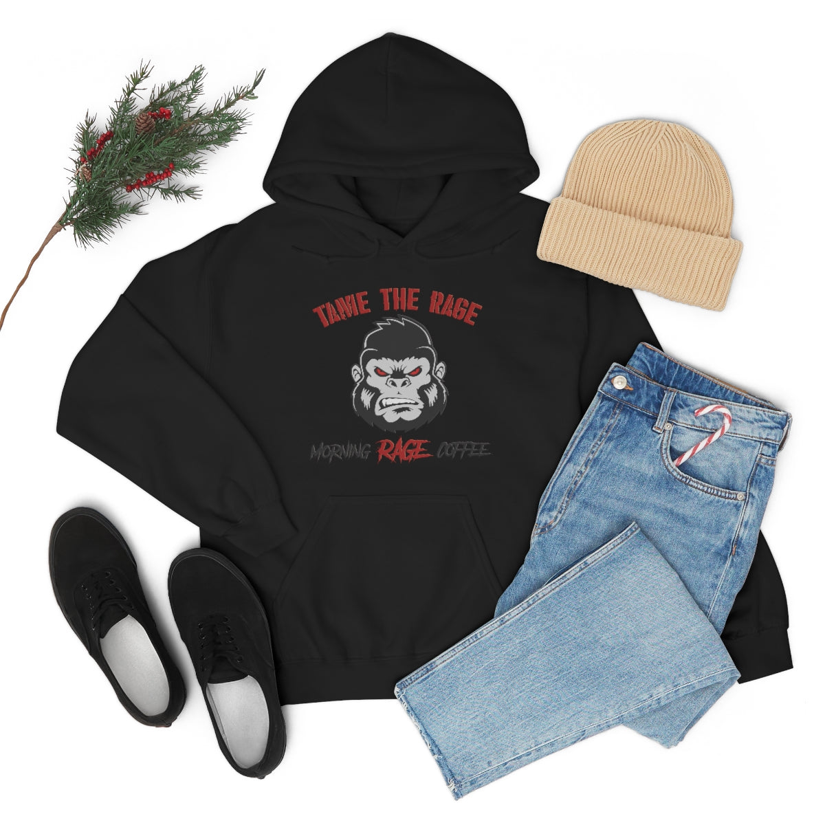 Ragin' Rick Hooded Sweatshirt